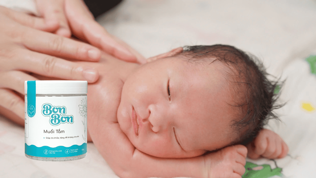 Review Muối Tắm Bé Bon Bon Có Tốt Không? Trải Nghiệm Của Mẹ Huệ Sau 2 Tuần Dùng Cho Bé